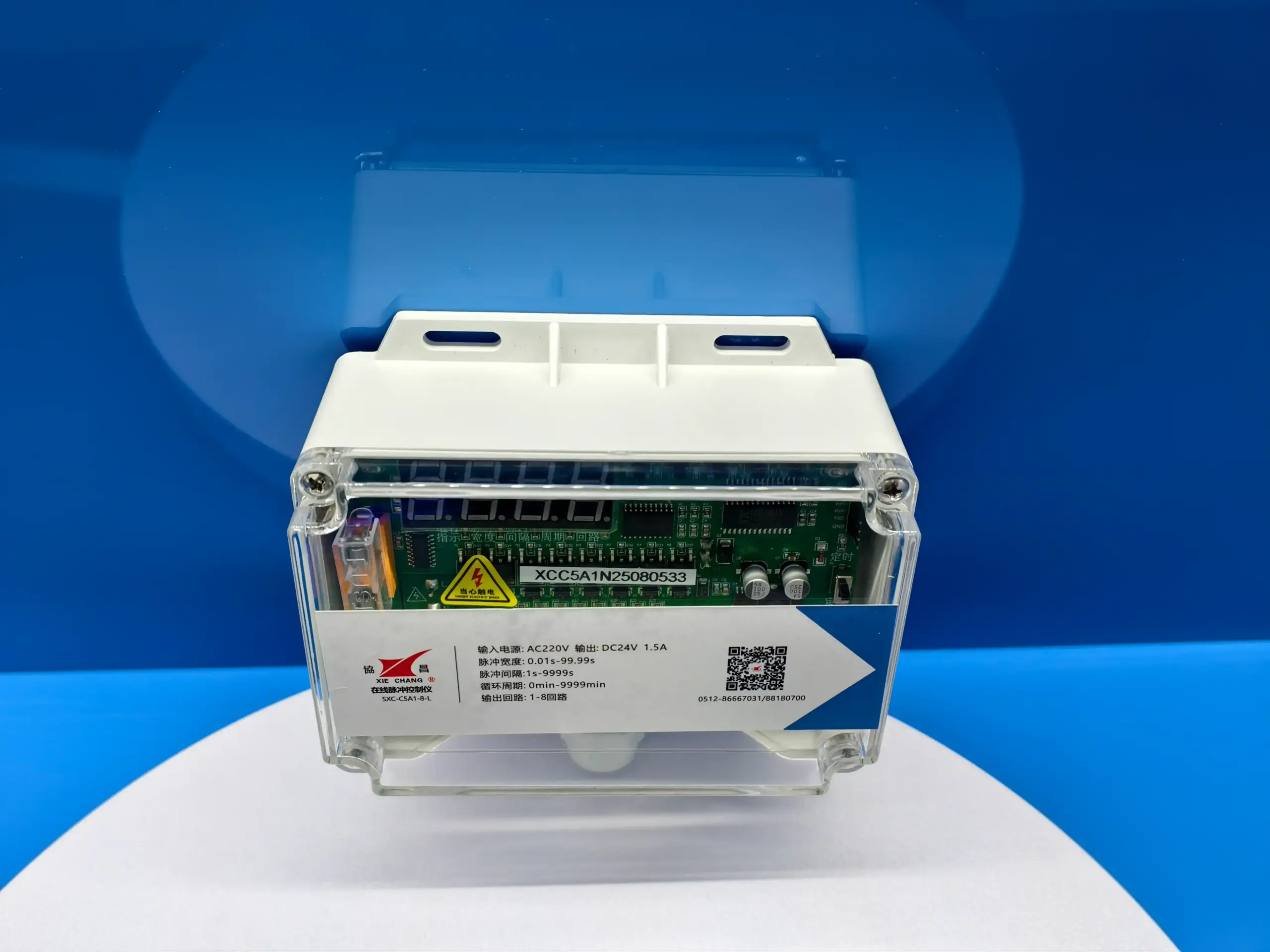 Прибор управления импульсной продувкой Xiechang® SXC-C5A1-8-L, деталь 1